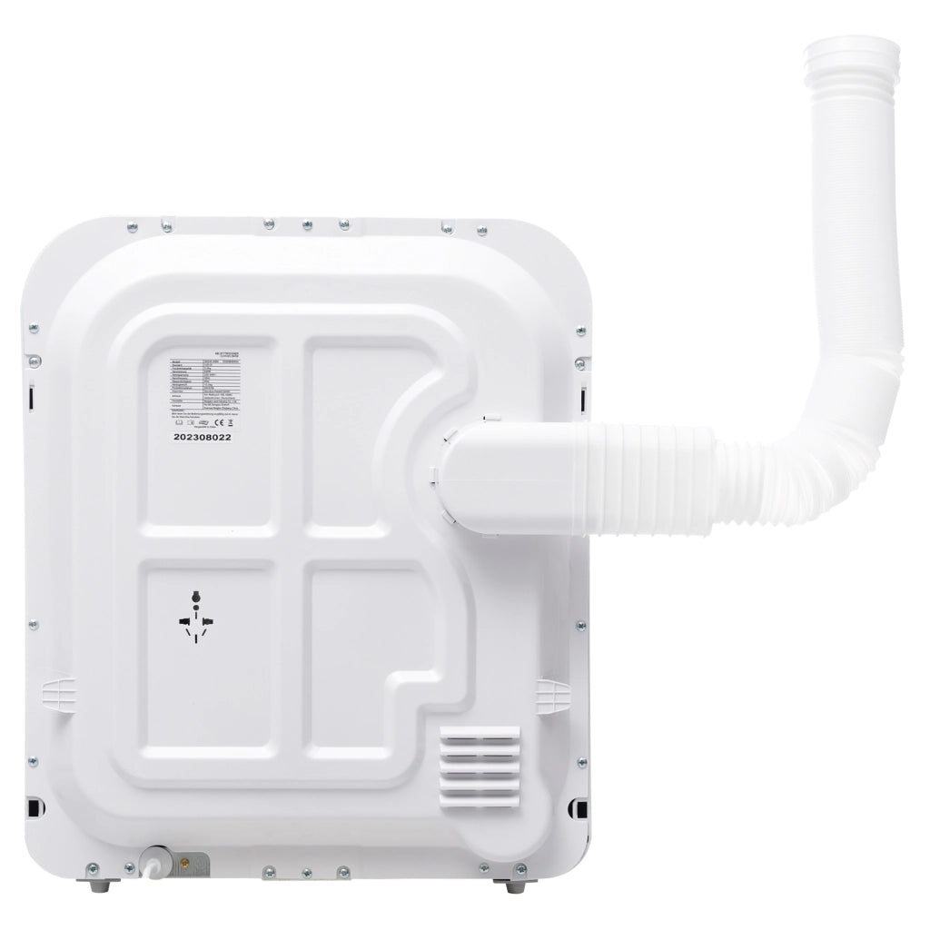 Asciugatrice a Evacuazione 3 kg 830 W con PTC Ceramico; 5 Programmi; Cestello Inox e Montaggio a Parete