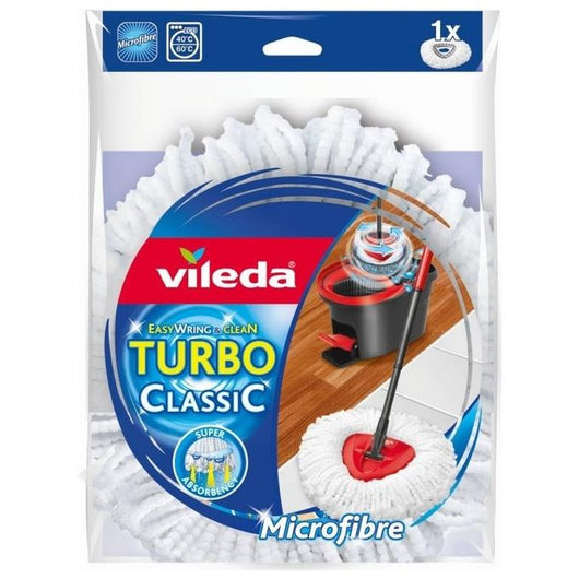 Vileda EasyWring & Clean Turbo Classic Testa del mocio Bianco