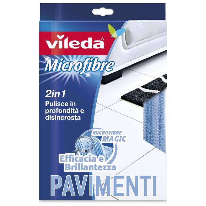 Vileda Panno Microfibre Pavimenti 50x40cm 1pz