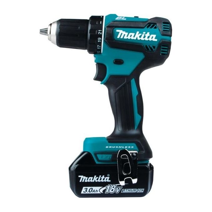 Makita DDF485RFJ trapano 1900 Giri/min Senza chiave 1,7 kg Nero, Blu