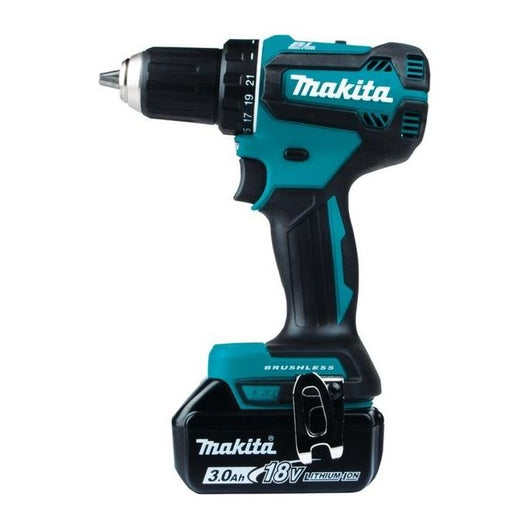 Makita DDF485RFJ trapano 1900 Giri/min Senza chiave 1,7 kg Nero, Blu