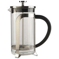 Leopold Vienna LV01533 caffettiera manuale ?affettiera a stantuffo 1 L Nero, Acciaio inossidabile, Trasparente