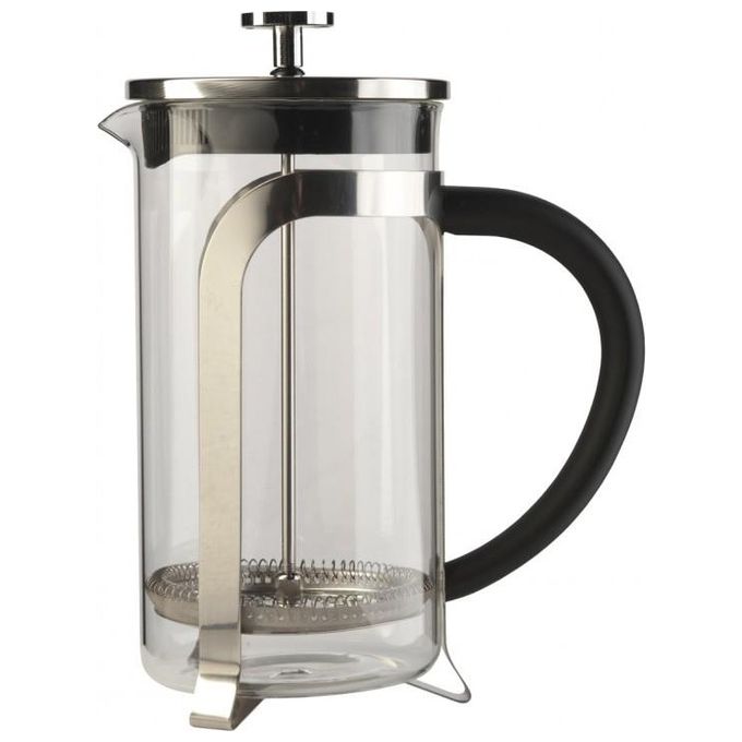 Leopold Vienna LV01533 caffettiera manuale ?affettiera a stantuffo 1 L Nero, Acciaio inossidabile, Trasparente