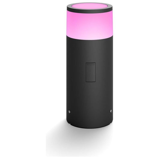 Philips Hue White and Color ambiance Calla Paletto Smart Esterno Nero in Alluminio Estensione (alimentatore non incluso) Basso voltaggio