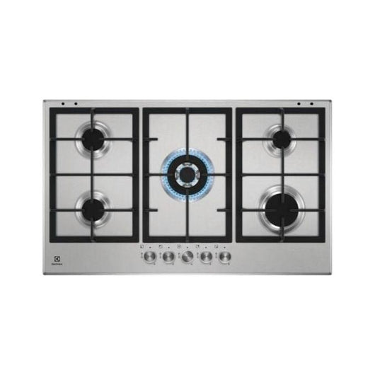 Electrolux KGS9536SX Acciaio inossidabile Da incasso 90 cm Gas 5 Fornello(i)