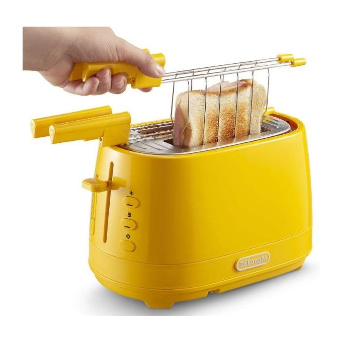 De’Longhi CTLAP2203.Y 2 fetta/e 550 W Giallo