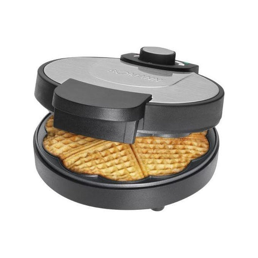 Bomann WA 1365 CB 6 waffle 1000 W Nero, Acciaio inox