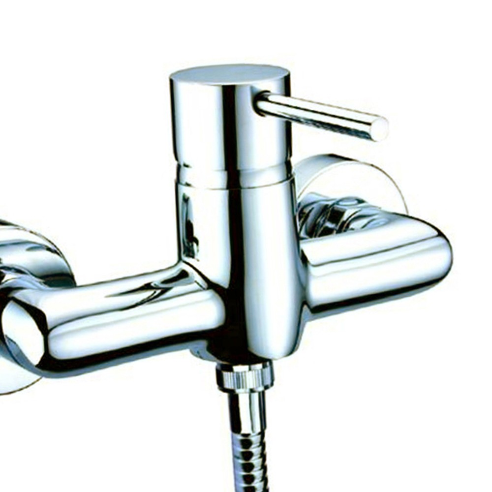 Rubinetto esterno doccia in ottone cromato - serie leonardo