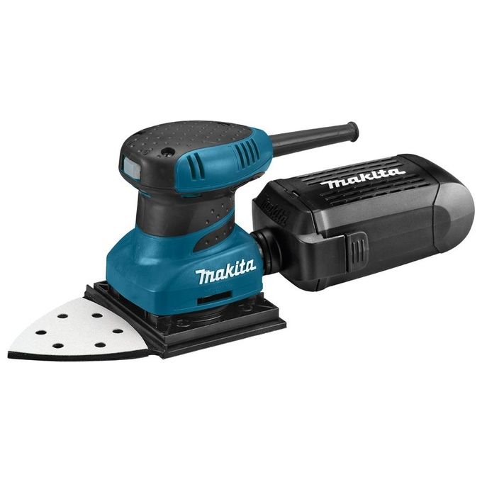 Makita BO4565K levigatrice portatile Levigatrice orbitale 14000 OPM Nero, Turchese 200 W