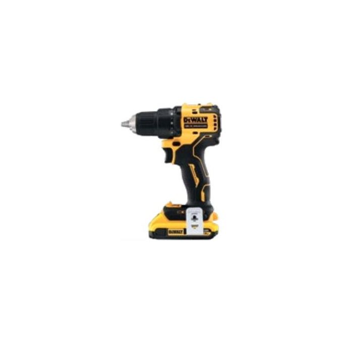 DeWALT DCD708D2T-QW cacciavite elettrico e avvitatore a impulso 1650 Giri/min Nero, Giallo