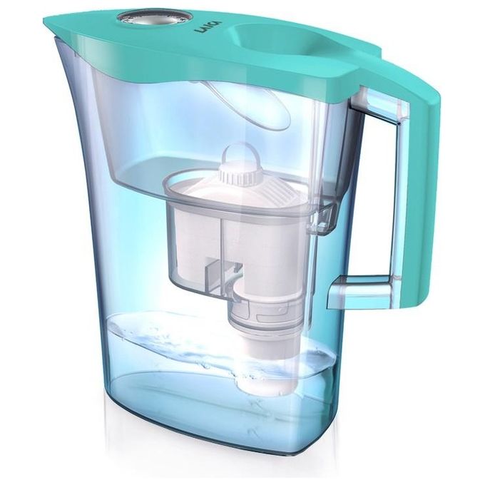 Laica UFSBE02 Filtraggio acqua Filtro d'acqua manuale 3 L Trasparente, Turchese