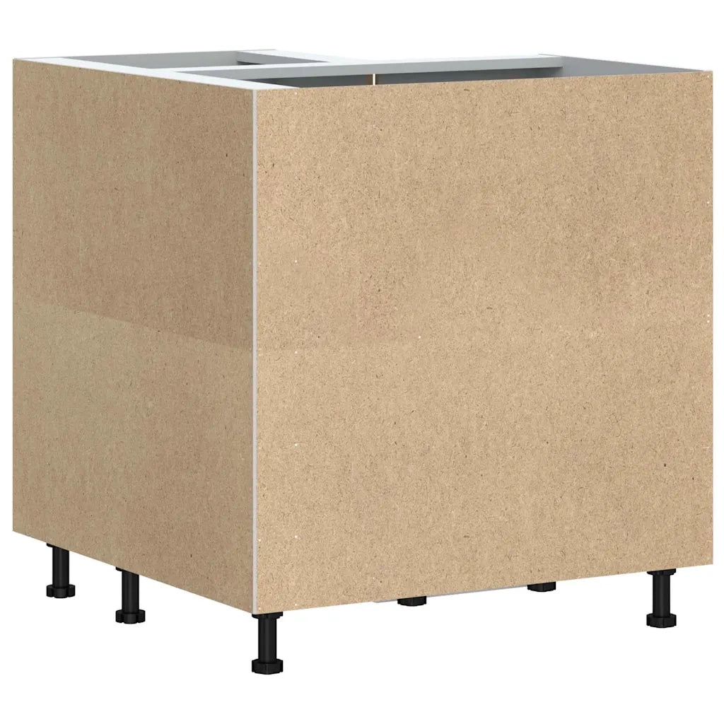 Base ad Angolo Cucina Porto Nero in Legno Multistrato