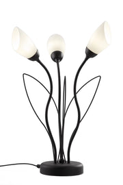 Lampada da tavolo GLORIOSA nera opaca 3xG9 14W Jupiter