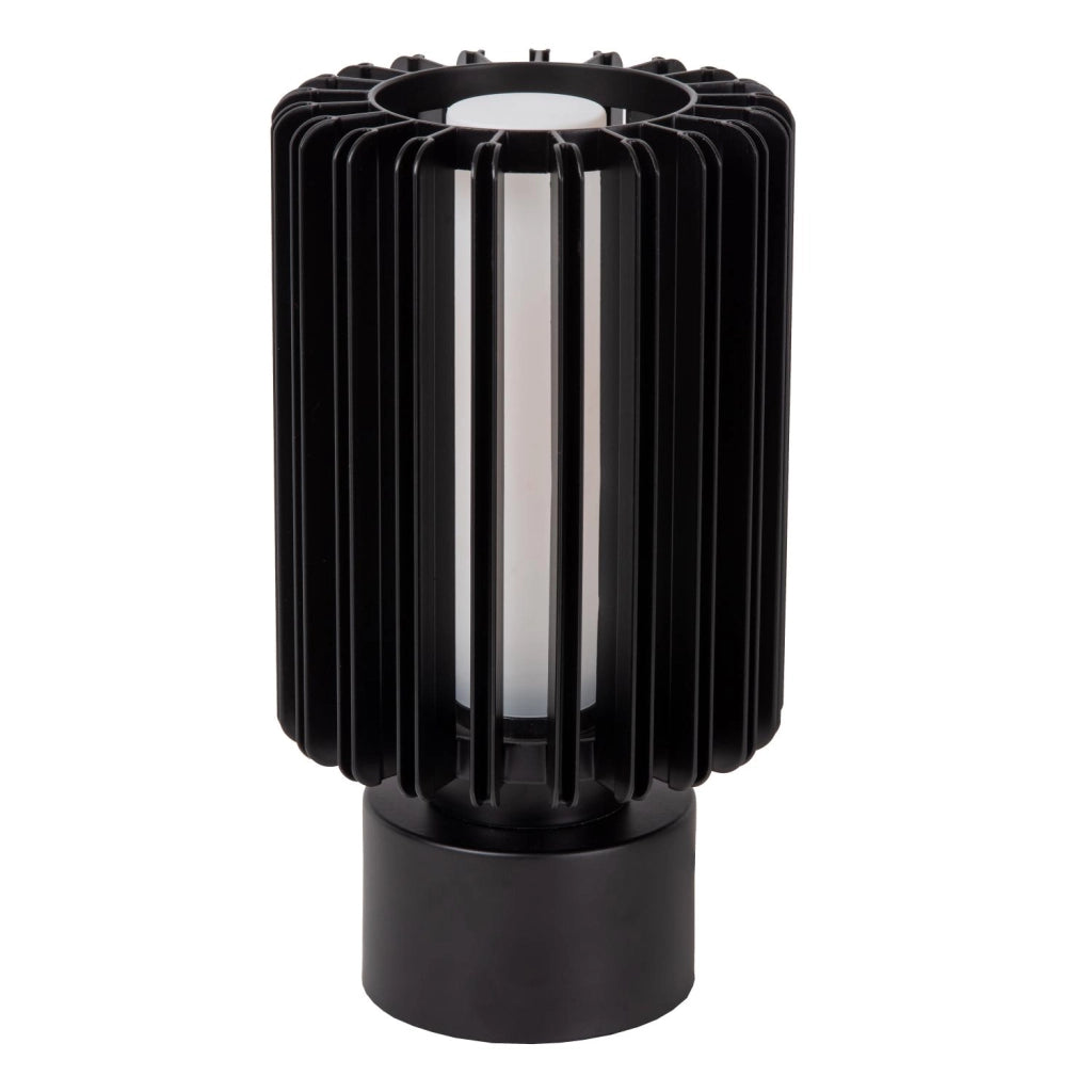 Lampada da tavolo LAMBRES nera alluminio 1xE27 Lucide