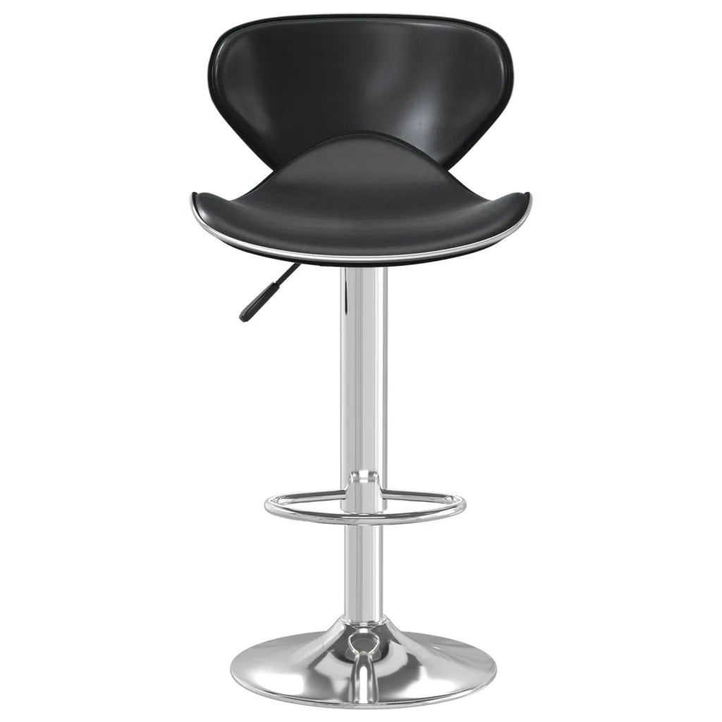 Sgabello da Bar Nero in Similpelle cod mxl 57326