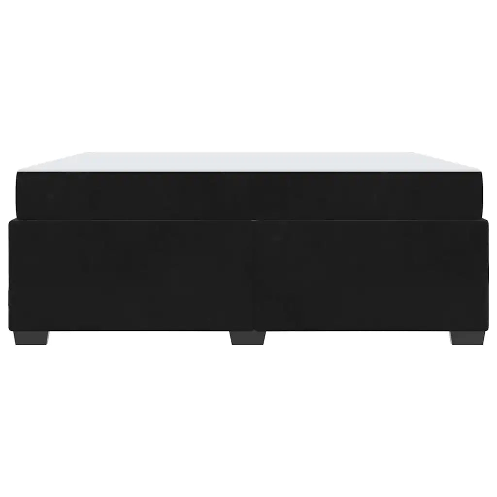 Struttura del letto con materasso Nero 180 x 200 cm Tessuto 3399304