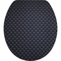 Diaqua, sedile copri-wc lyon slow-motion, rattan, mdf/fsc 100%,