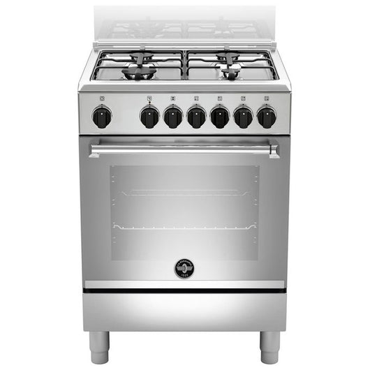 Bertazzoni La Germania Americana AMN664EXV cucina Elettrico Gas Acciaio inox A