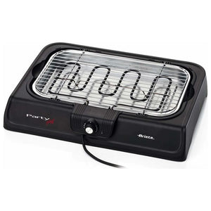 Ariete 723 Party Grill - barbecue elettrico. Potenza 2000W. Cottura lenta e rapida. Per carne, verdura e pesce. Dotata di vassoi raccogli grasso.