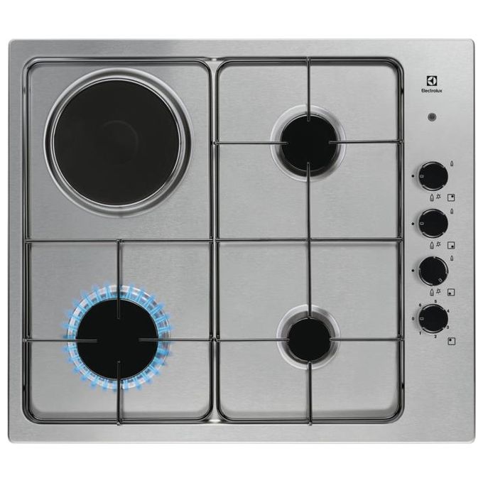 Electrolux EGL62821OX Acciaio inossidabile Da incasso 58 cm Combi 4 Fornello(i)