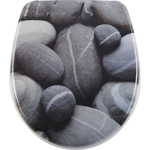 Diaqua, sedile copri-wc nice slow-motion, stones, 40,5-46 x 37,5