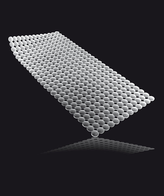 tappeto vasca cm.72x36 rond crystal cod:ferx.18997