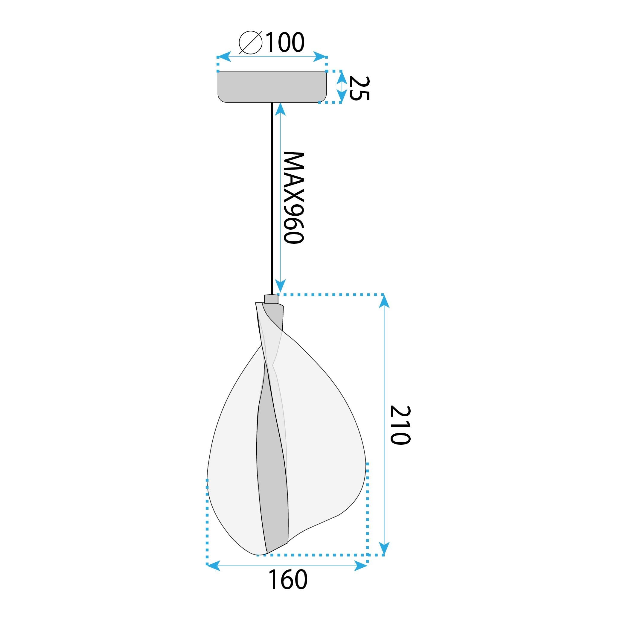 Lampada Led G129-cp Gold