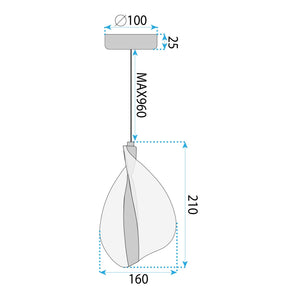 Lampada Led G129-cp Gold