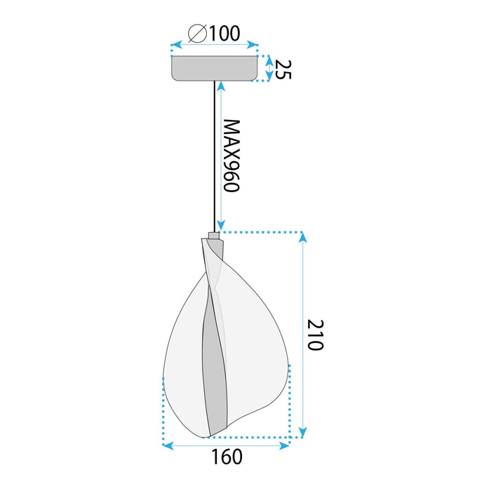 Lampada Led G129-cp Gold