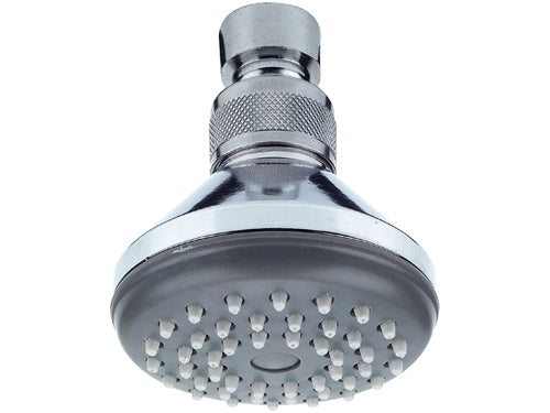 Soffione con disco anticalcare a snodo