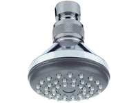 Soffione con disco anticalcare a snodo