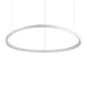 Lampada A Sospensione Gemini 1 Luce Led Integrato Bianca 78W 9100Lm Ip20