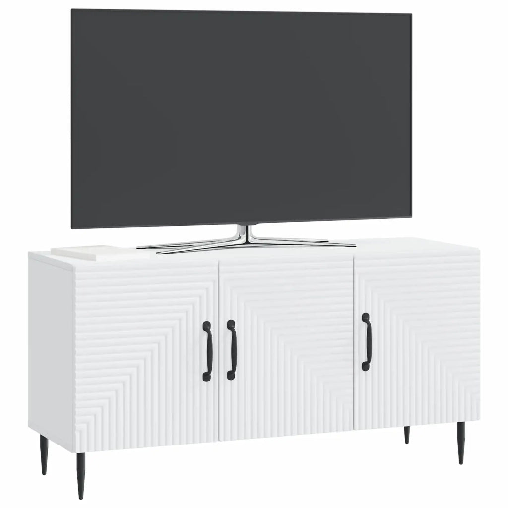 Mobile TV-Credenza per TV Bianco 99 x 34,5 x 50 cm Legno ingegnerizzato 431137