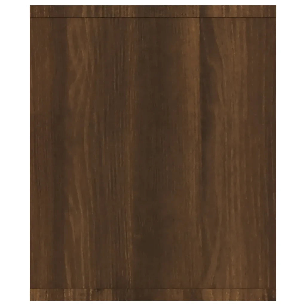 Libreria/Mobile TV Rovere Marrone 143x30x36cm Legno Multistrato cod mxl 33578
