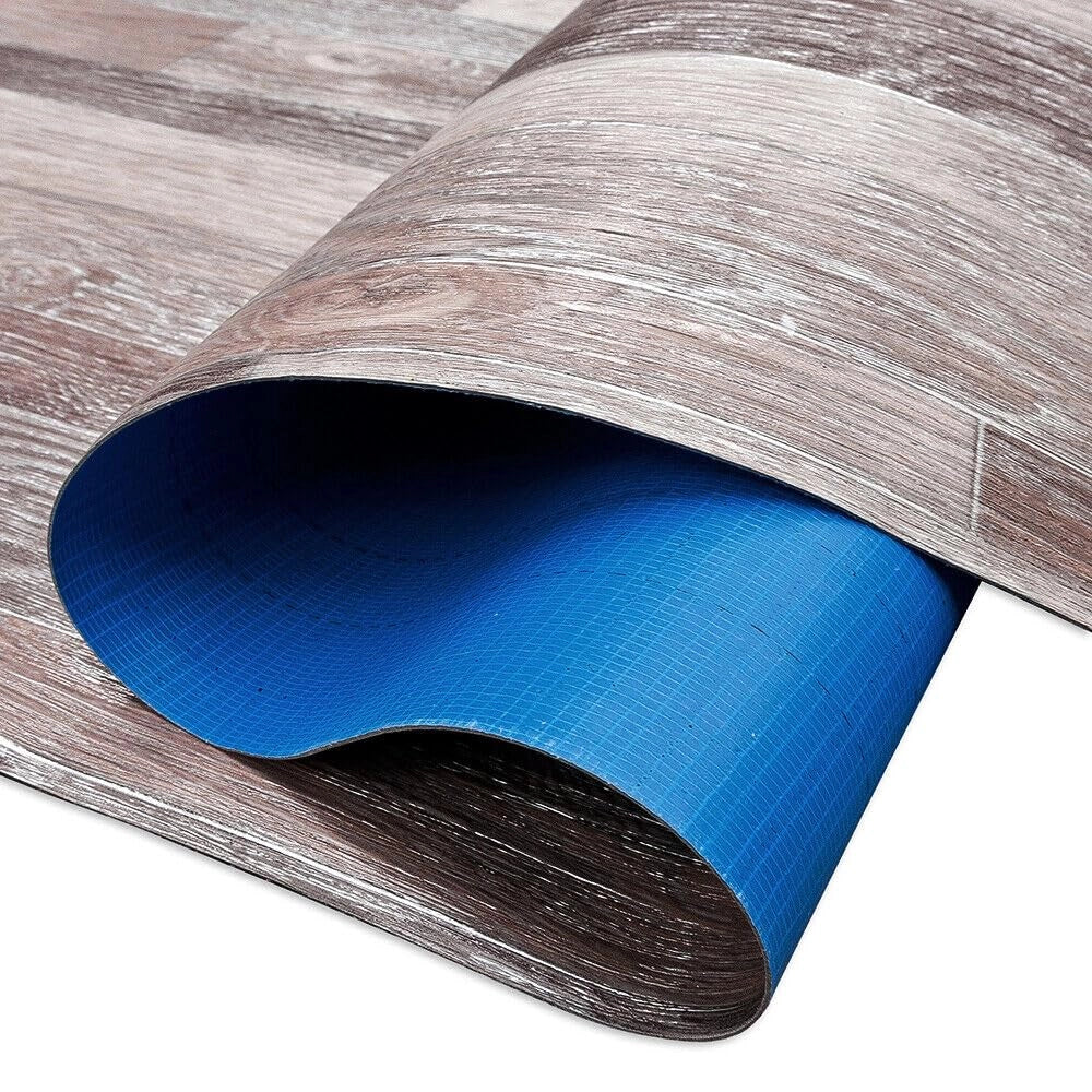 Pavimento Pvc Rivestimento Rotolo Vinile 100x50 cm Design Legno Parquet Shabby Chic Dis_A