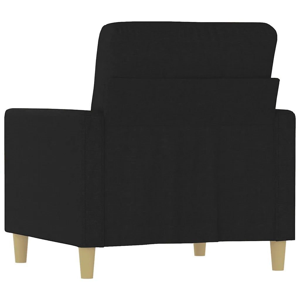 Divano Sedia-Poltrona Nera 60 cm in Tessuto 436563