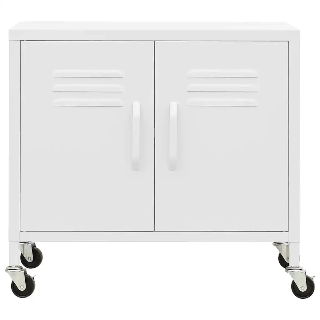 Armoire de rangement Blanc 60x35x56 cm Acier