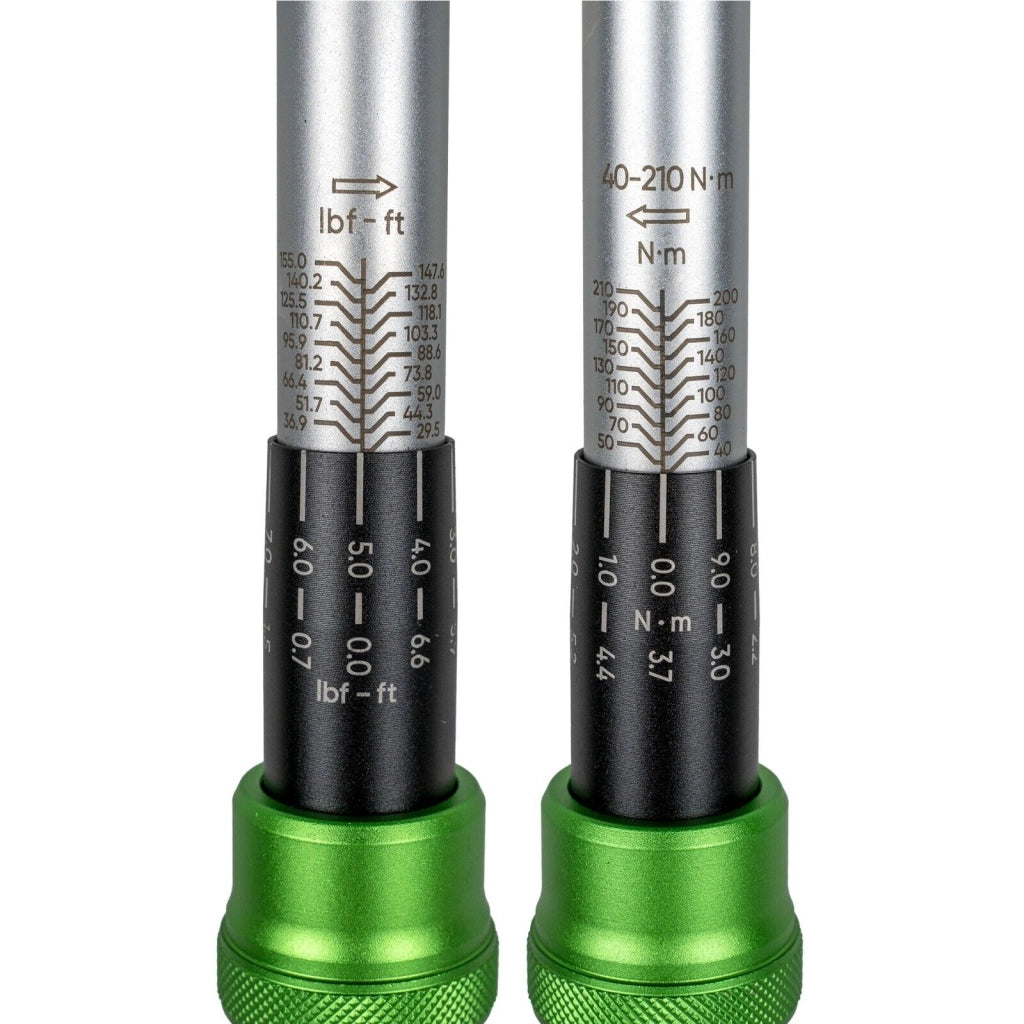 Chiave Dinamometrica cricchetto reverse 1/2" 40-210Nm Serraggio Preciso Denti 72
