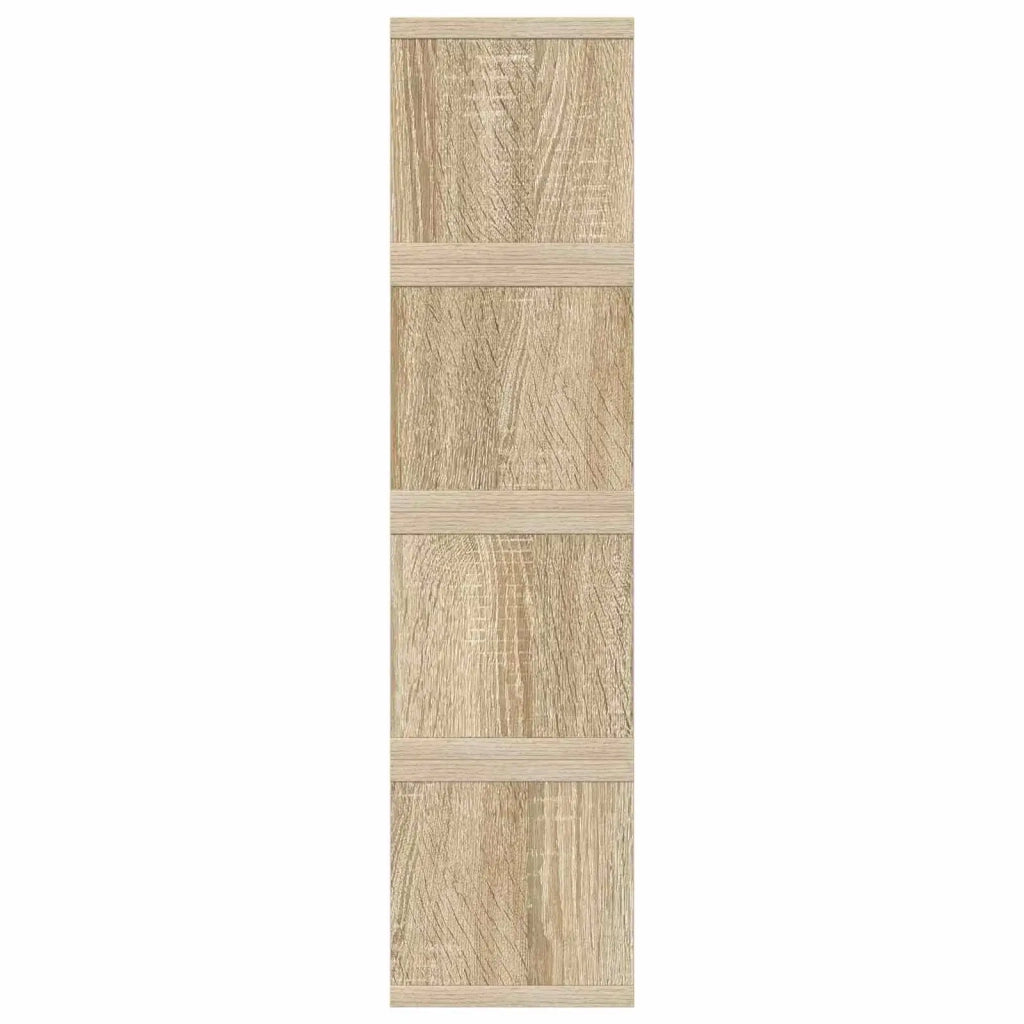 Rack per Stoccaggio CD 4 pz Rovere Sonoma 40 x 17 x 17 cm 8012714