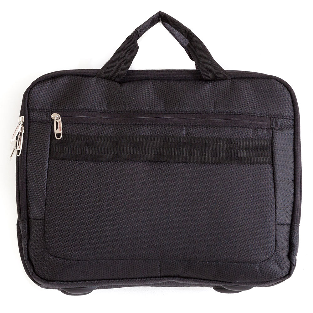 Borsa Porta Pc iPad Tablet in Poliestere con Scomparti e Tasche Ravizzoni EGO Nero