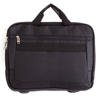 Borsa Porta Pc iPad Tablet in Poliestere con Scomparti e Tasche Ravizzoni EGO Nero