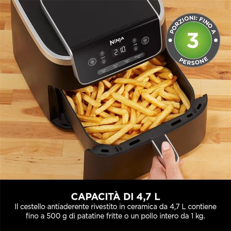 NINJA AF140EU FRIGGITRICE AD ARIA CAPACITÀ 4,7LT POTENZA 2000W