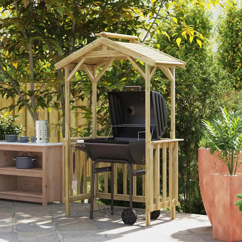 Casetta per barbecue 133,5 x 63 x 200 cm 42013037