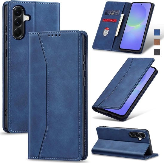 Protezione per Samsung Galaxy S20 Ultra, copertura in stile libro, portafoglio premium in pelle con chiusura a libro per telefoni [modello standard], protezione alta qualità per portafoglio per smartphone (blu)