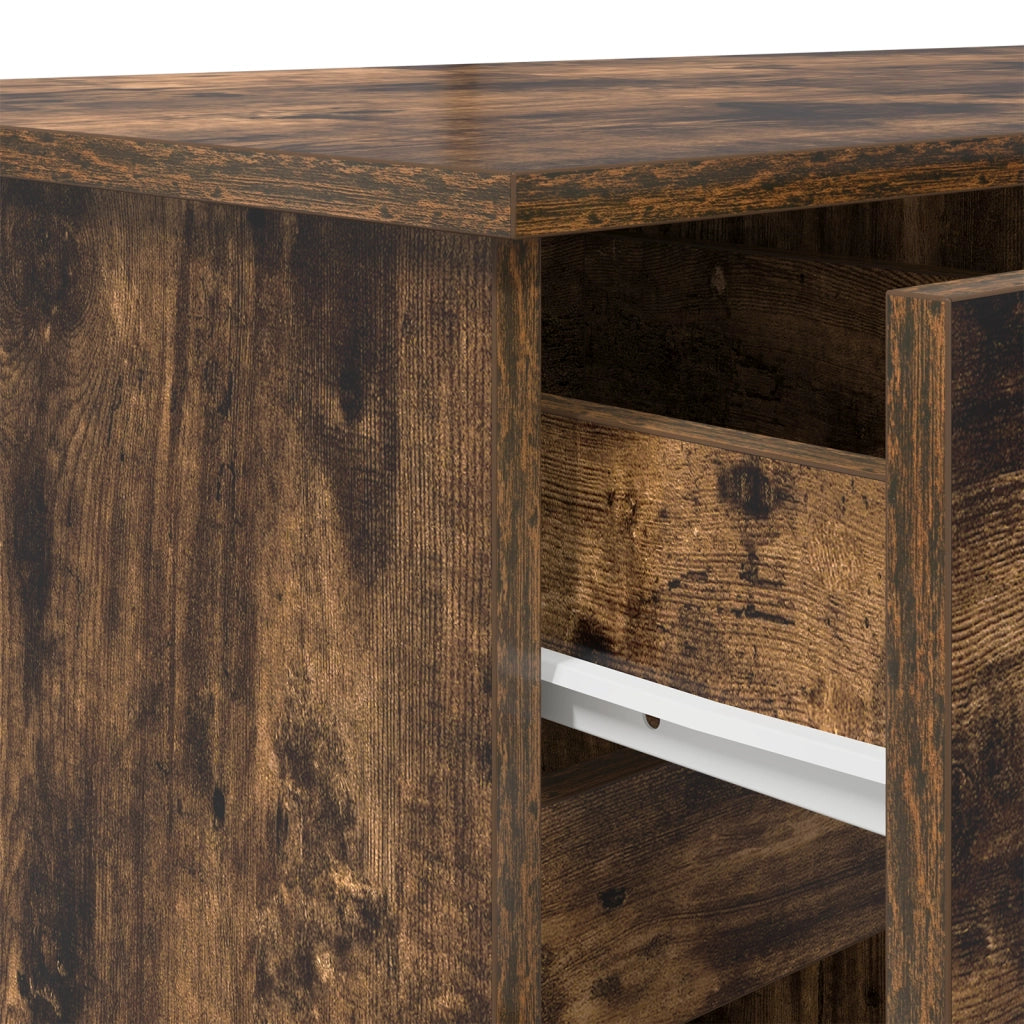 Scrivania  Rovere fumÃ© 140x49x76 cm Legno ingegnerizzato