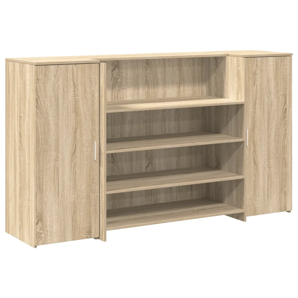 Banco Reception Rovere Sonoma 180x50x103,5 cm Legno Multistrato 3324171