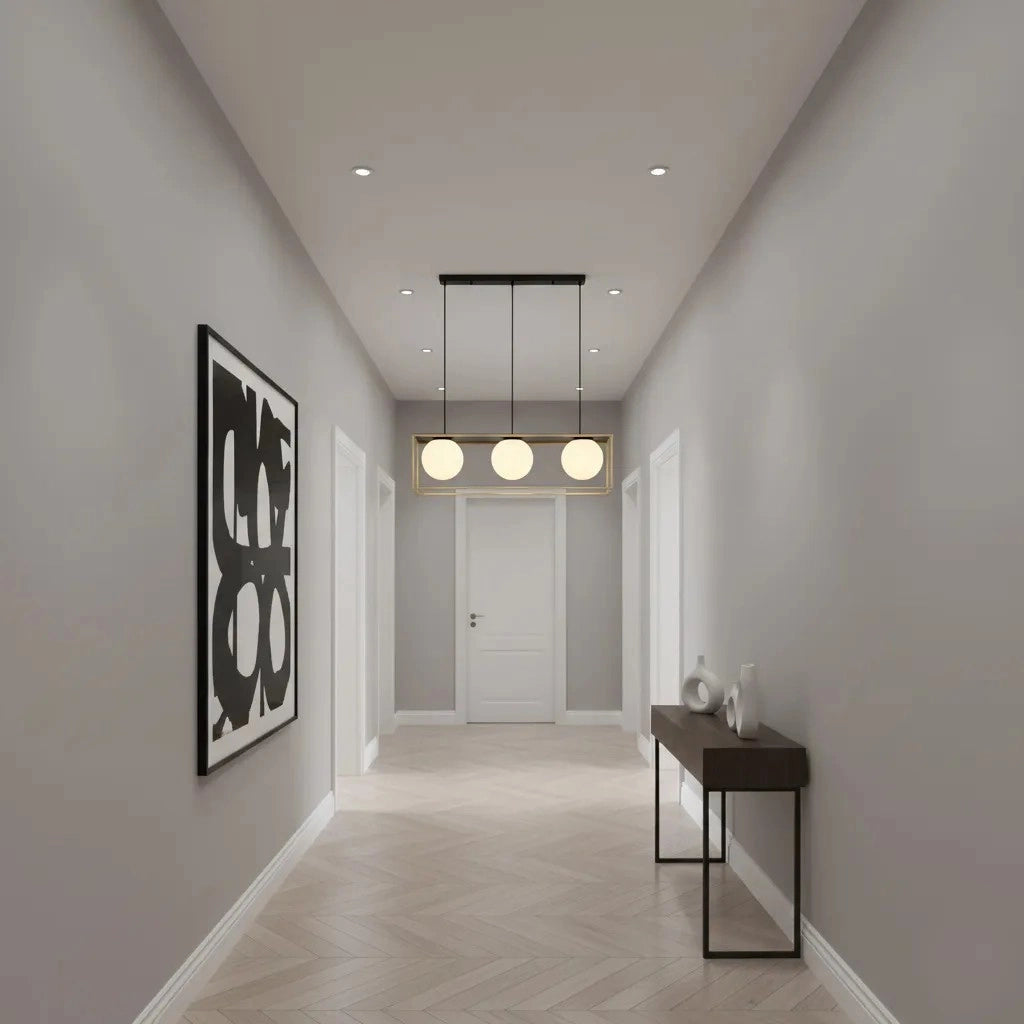 Plafoniera Da Soffitto Black Gold APP1164-3CP