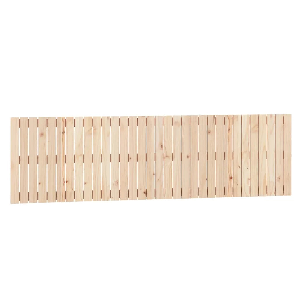 Testiera | Testata da Parete 204x3x60 cm in Legno Massello di Pino