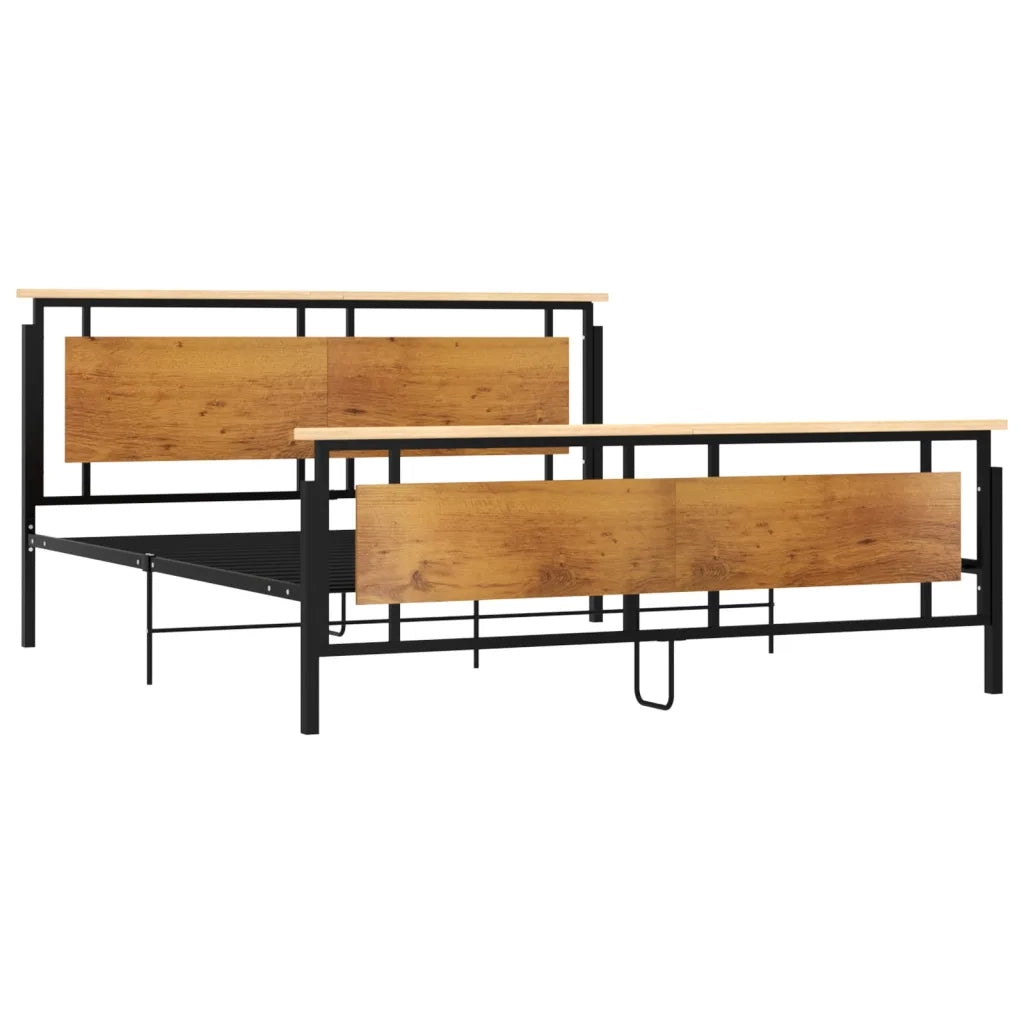 Letto matrimoniale | Letto per adulti | Giroletto in Metallo 180x200 cm