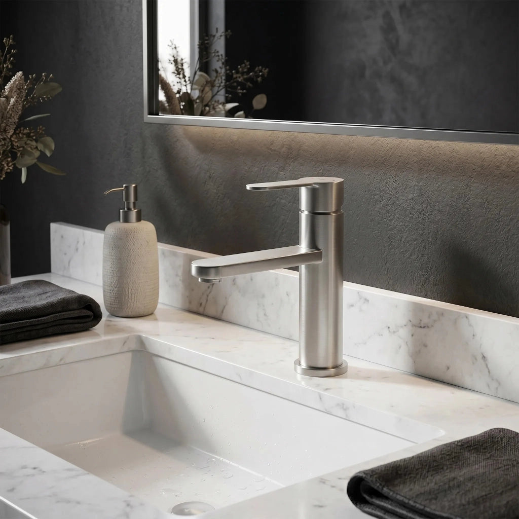 Rubinetto Da Bagno Rea Arcos Brush Nickel